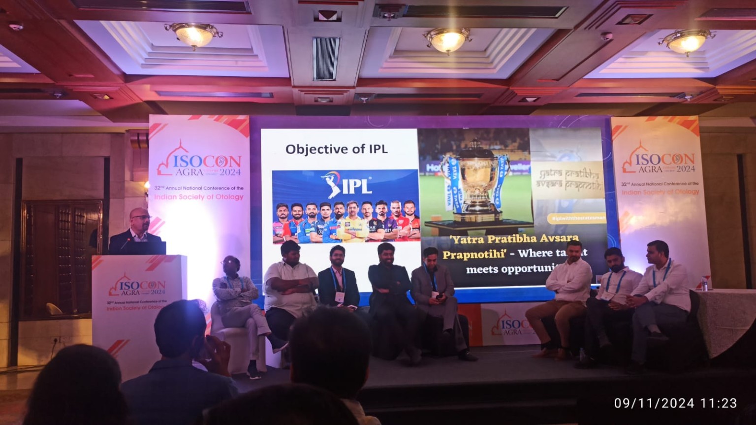 ISOCON Agra 2024 · On stage