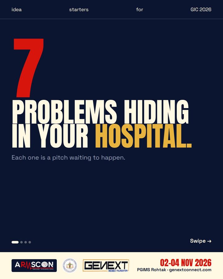 GIC 2026 campaign poster: seven problems