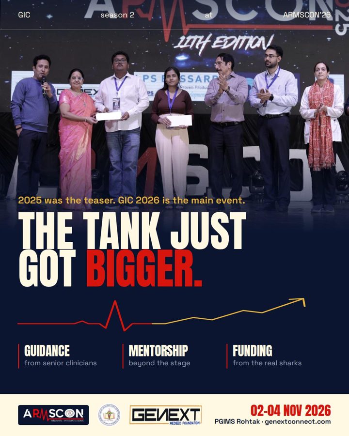 GIC 2026 campaign poster: tank bigger