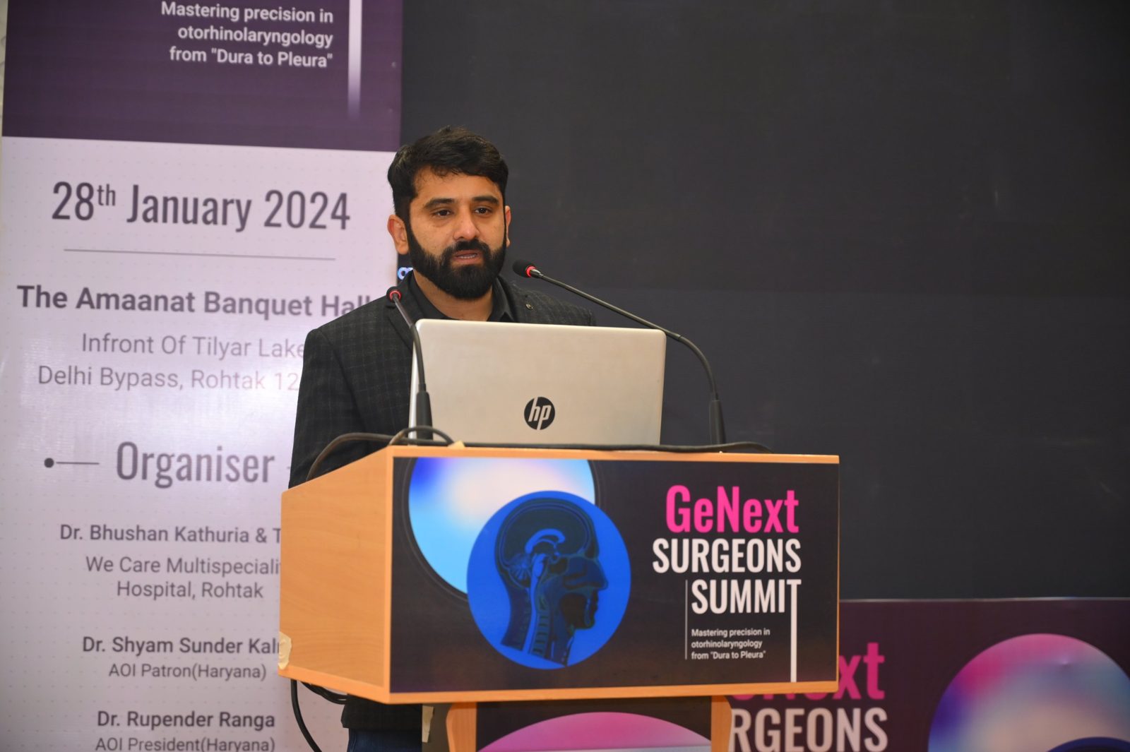 Opening the first GeNext Surgeons Summit, Rohtak